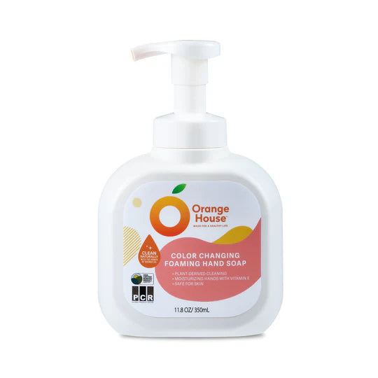 Orange House Color Changing Foaming Hand Soap
