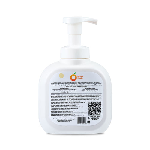 Orange House Color Changing Foaming Hand Soap